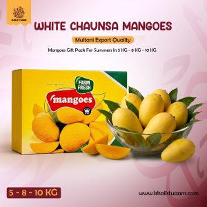 White Chaunsa Export Quality Multani Mangoes